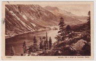 Tatry Morskie Oko z drogi stempel schroniska 1936r. obieg do Bielsko 042N
