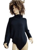 VERNISSAGE ponczo sweter z wełną 36/38