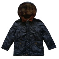 F&F kurtka chłopięca parka olejowana 110 cm