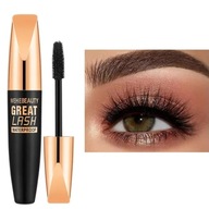 Tusz do rzęs z włóknami jedwabiu | Technologia 4D | Czarny