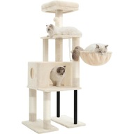 DRAPAK DLA KOTA DUŻY LEGOWISKO DOMEK WIEŻA STABILNY SŁUPKI SIZAL 125CM XXL