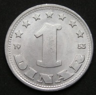 Jugosławia 1 dinar 1953