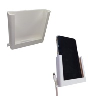 UCHWYT na TELEFON pod Prysznic do Łóżka ŚCIENNY Bezinwazyjny BOX Case