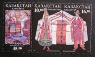 Kazachstan - Mi 145/47 - Folklor, stroje ludowe