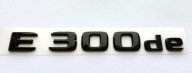 E300de Mercedes emblemat czarny