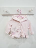GEORGE niemowlęcy kaftanik bluza na zatrzaski różowa dziewczynka 62 cm