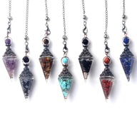 Wahadełko wisiorek z kamienia naturalnego, orgonit