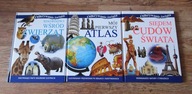 Odkrywanie świata - Siedem cudów świata. Mój pierwszy atlas i inne x 3