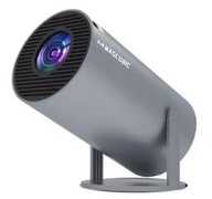 Projektor LED JKR PROJEKTOR RZUTNIK ANDROID TV WIFI FULL PRZENOŚNY - SZARY