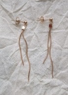 kolczyki gold żmijka