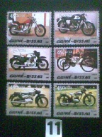 Motocykle , skutery , Honda , Suzuki , Guine-Bissau MNH