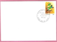 Australia 1978, ck FDC ptaki endemiczne Australii, amadyniec