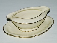 Sosjerka porcelanowa Hutschenreuther Gelb Weimar Elfenbein Porzellan