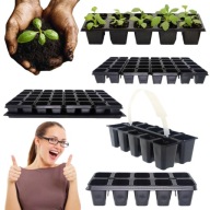 WIELODONICZKA Z PODSTAWKĄ TACKA DO ROZSADY DO WYSIEWU 40 KOMÓR