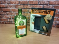 JAGERMEISTER BOX 2x złote kieliszki + Lampka LED NA PREZENT Unikat 2026