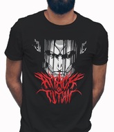 Koszulka męska bawełniana z nadrukiem anime ATTACK ON TITAN ATAK TYTANÓW