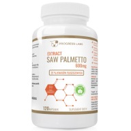 Kapsułki suplementu diety Progress Labs palma sabałowa 600 mg 120 szt.