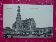 KROTOSZYN KROTOSCHIN OSTRÓW WIELKOPOLSKI RAWICZ RYNEK RATUSZ BRYCZKI 1913 R