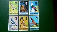 Seszele Seychelles ** 6 znaczków QEII kolonie angielskie brytyjskie