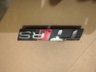 Oryginalny emblemat Audi TTRS na przedni grill, czarny chrom 8J0853736D 2ZZ