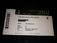 Używany bilet Legia Warszawa - Zrinjski Mostar - 9.11.2023