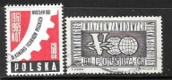 Znaczki Pocztowe Polskie 1081+ 1123..1961 r Kasowane