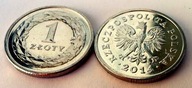 2014 r 1 zł złoty MW * MENNICZE