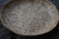 BI ART CERAMIKA ARTYSTYCZNA BI ART HAND MADE PATERA 27cm. DEKORACJA UNIKAT