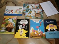 KARTKA POCZTOWA POCZTÓWKA CZYSTA 7 SZT Z KOPERTAMI