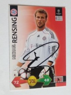 Karta panini autograf Bundesliga Bayern Michael Rensing