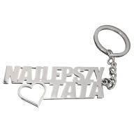 Brelok Metalowy na Dzień Ojca | Idealny Prezent dla Taty | Najlepszy Tata