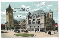 911 Poznań Posen Konigl. Residenzschloss Tramwaj Flieger ersatz Abteilung 4