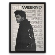 Plakat z ramą 30x40cm The Weeknd Muzyczny Styl Art Pop | Pomysł na Prezent