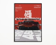 PLAKAT FERRARI 458 ITALIA SUPERCAR KLASYK MOTORYZACJI WŁOSKA IKONA PLAKATA3