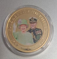 Wyspy Cooka 1 dolar, 2007r. w zielonym kapeluszu z kwiatem BCM