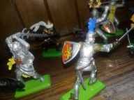 12 szt , rycerze,figurki, Britains,china,1971 r. Deetail