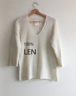 PART TWO SWETER LNIANY 100% LEN DEKOLT V PREMIUM 40/L