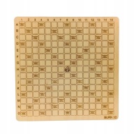 Drewniane GRA SŁOWNA PO POLSKU POLSKI ALFABET EKOLOGICZNA NATURALNA GRA