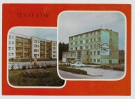 Wołów 1987r. ulica Kościuszki Hotel Robotniczy Osiedle 182H