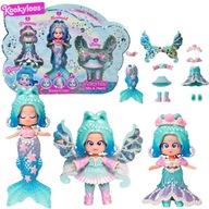 KOOKYLOOS LALECZKA LALKA SYRENKA WRÓŻKA PRINCESS ZESTAW KSIĘŻNICZKA MAGIC