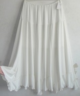 Spódnica na karczku kliny cienka dzianina długa r 50/54