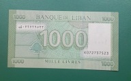 Banknot 100 Funtów UNC ,Liban