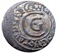 INFLANTY 1 SZELĄG 1654 – 1660, KAROL X GUSTAW / srebro