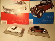 DeAgostini- WARTBURG 313, IFA F8, 1:43