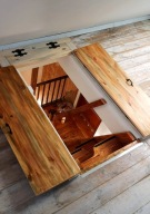 Właz na strych, zabudowa włazu na strych, bez schodów.