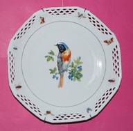 Ptak -------- talerz ozdobny --- Secesja sygnowany