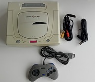Sega Saturn HST-3220 konsola + pad HSS-0101 Japońska NTSC-J - uszkodzona