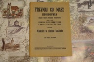 TRZYMAJ CO MASZ / JEDNODNIÓWKA / 1948
