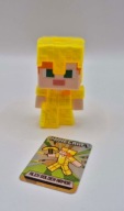 Figurka Kinder Joy Minecraft Funko Pop Alex złota zbroja