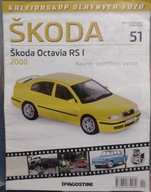 Skoda Octavia RS I mod.2000 nr.51.Czeski Deagostini 1:43